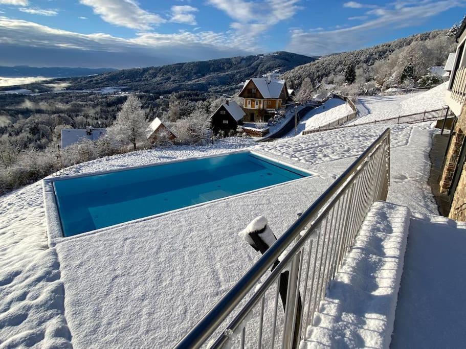 Greim15 --- Ganzes Ferienhaus Mit Fernsicht, Pool, Wellness Deutschlandsberg Ngoại thất bức ảnh