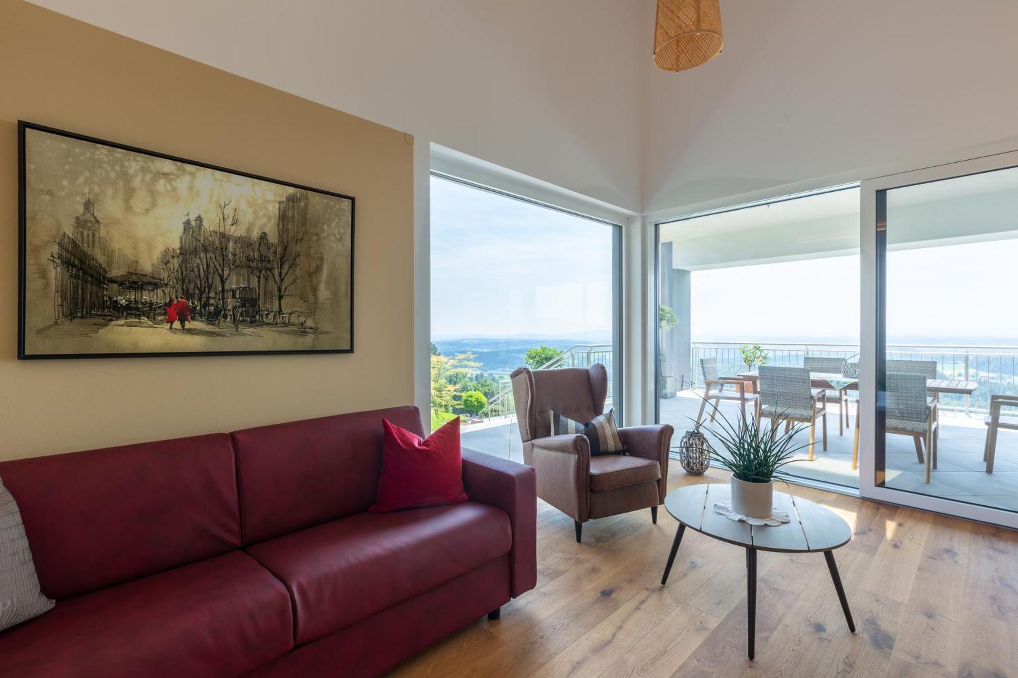 Greim15 --- Ganzes Ferienhaus Mit Fernsicht, Pool, Wellness Deutschlandsberg Ngoại thất bức ảnh