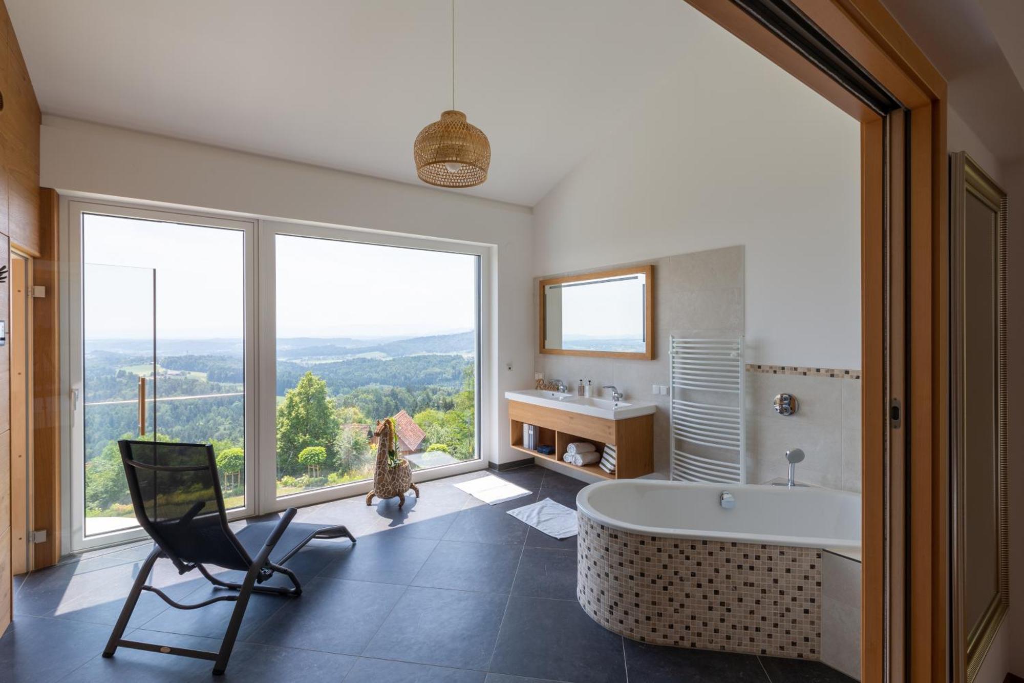 Greim15 --- Ganzes Ferienhaus Mit Fernsicht, Pool, Wellness Deutschlandsberg Ngoại thất bức ảnh
